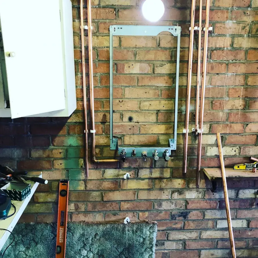Heating and plumbing job finished by The Plumb Doctor